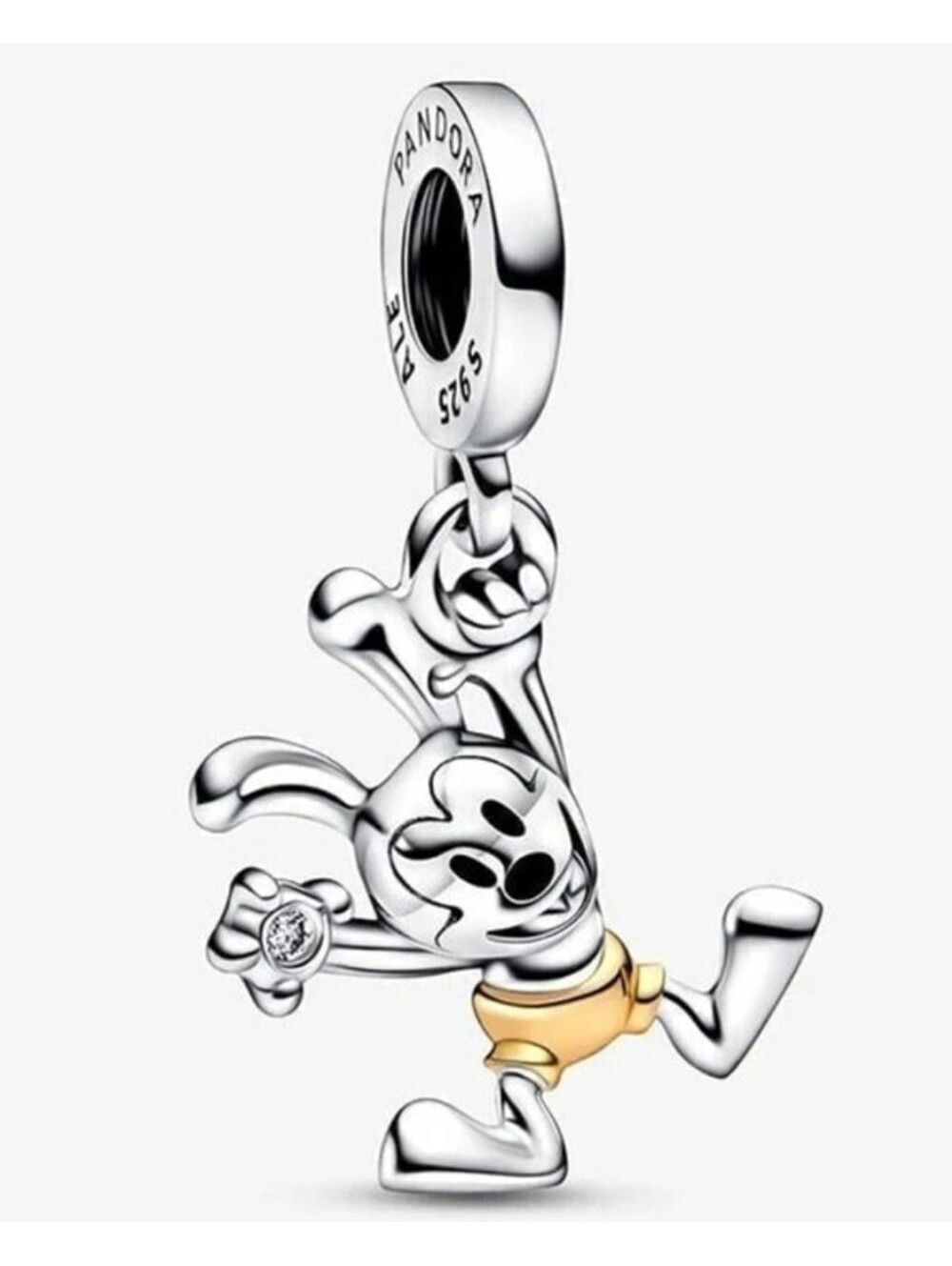 Disney 100th Anniversary Oswald Dangle Charm,Charm for Pandora Bracelet ale 925